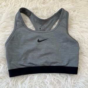 Nike drifit grey sportsbra Sz Md